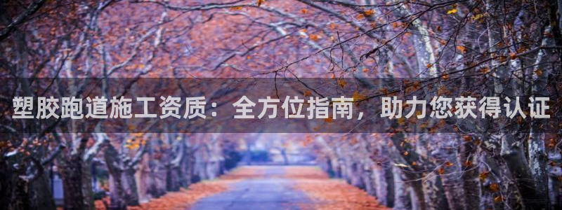 谈球吧综合官网app：塑胶跑道施工资质：全方位指南，
