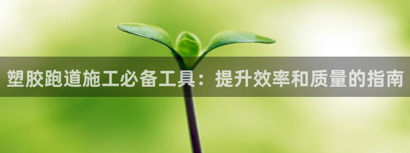 谈球吧的聊天软件叫什么：塑胶跑道施工必备工具：提升效