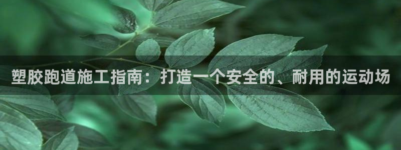 谈球吧官网在线入口手机版下载安装：塑胶跑道施工指南：打造一个安全的、耐用的运动场