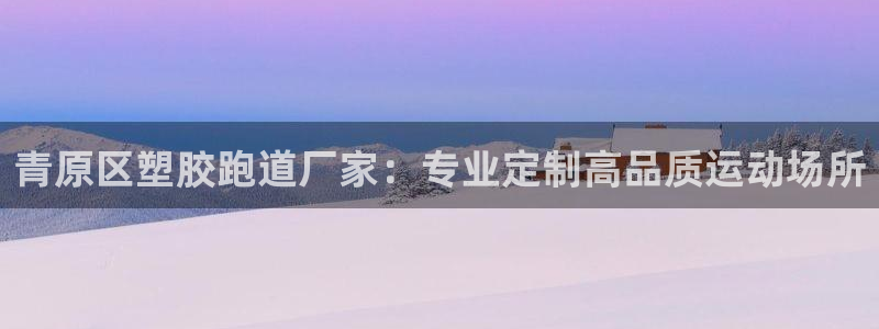 谈球吧官网入口：青原区塑胶跑道厂家：专业定制高品质运动场所