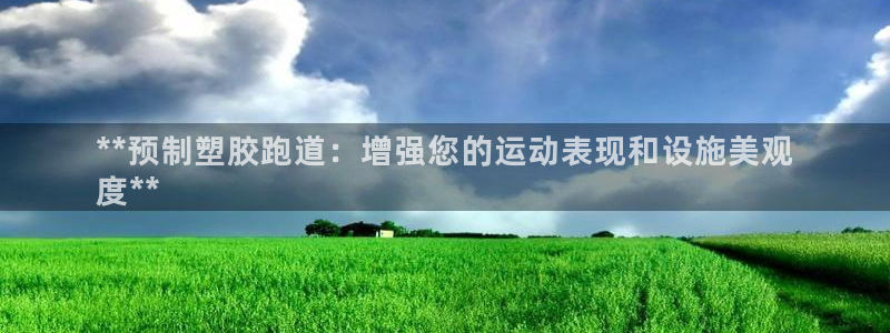 谈球吧的聊天软件叫什么名字：**预制塑胶跑道：增强您的运动表现和设施美观
度**
