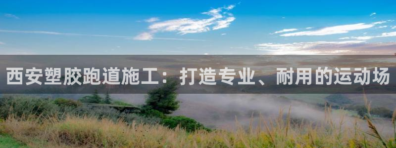 谈球吧体育综合台：西安塑胶跑道施工：打造专业、耐用的运动场