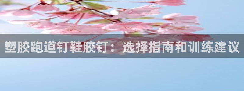 谈球吧登录网：塑胶跑道钉鞋胶钉：选择指南和训练建议