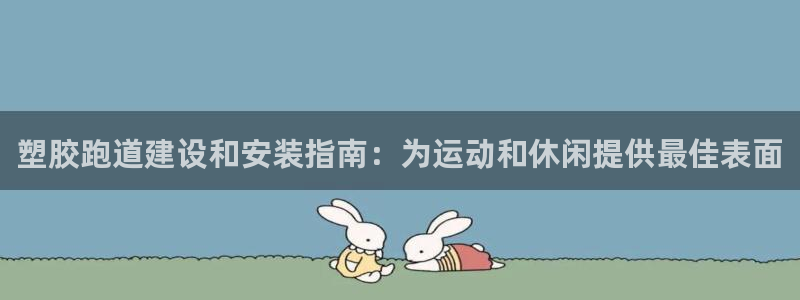 谈球吧买球提现：塑胶跑道建设和安装指南：为运动和休闲