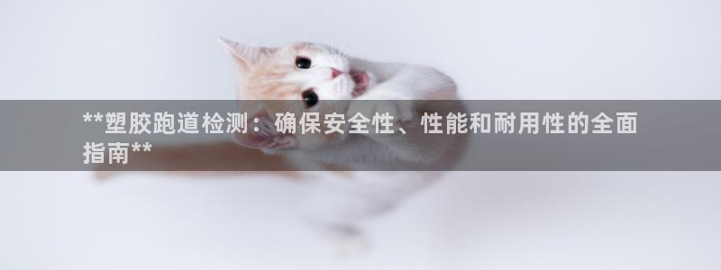 谈球吧官网登录：**塑胶跑道检测：确保安全性、性能和
