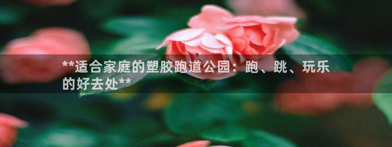 谈球吧APP：**适合家庭的塑胶跑道公园：跑、跳、玩乐
的好去处**