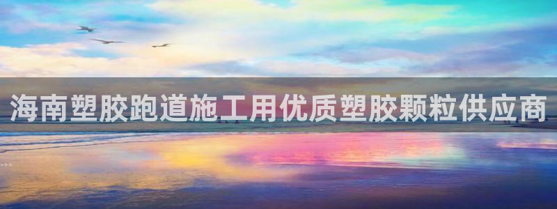 谈球吧nba：海南塑胶跑道施工用优质塑胶颗粒供应商