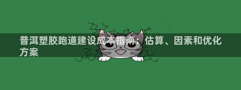 谈球吧app官网下载安卓：普洱塑胶跑道建设成本指南：估算、因素和优化
方案