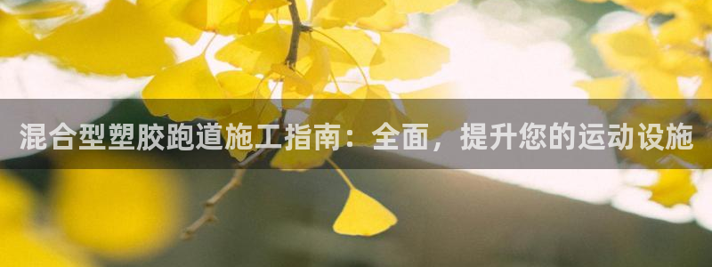 谈球吧体育app下载中心官方网站：混合型塑胶跑道施工