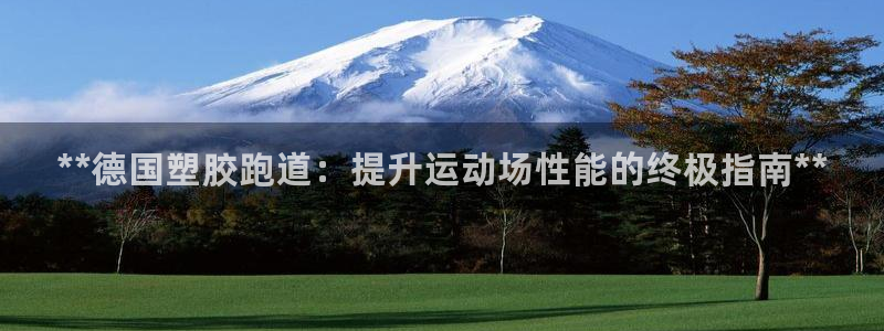 谈球吧app赛事分析报告模板：**德国塑胶跑道：提升